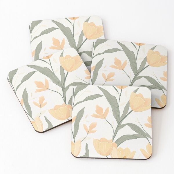 Item preview, Vibrant Tulip Print  - Flower Garden Pattern   - Wedding Gift Ideas designed and sold by RoyalStarsPatts.