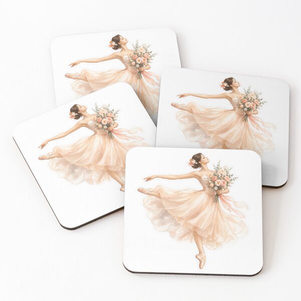 Item preview, Elegant Ballerina with Flowers designed and sold by lbm68.