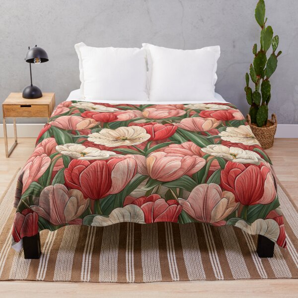 Item preview, Unique Tulip Floral - Botanical Garden Pattern - Retirement Gifts for Husband designed and sold by RoyalStarsPatts.