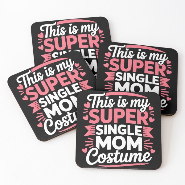 Item preview, This Is My Super Single Mom Costume Funny Mom designed and sold by zamiokaline.