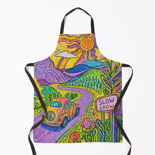Item preview, Slow Grow Psychedelic Road Trip Landscape designed and sold by Modaozushi216.