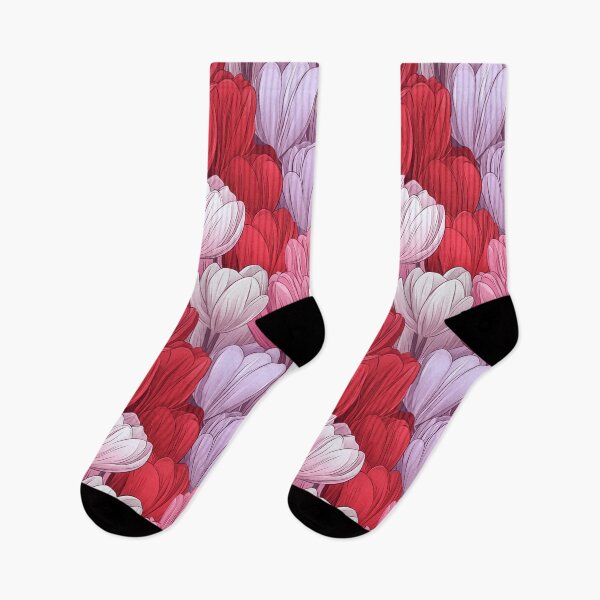 Item preview, Soft Tulip Garden - Flower Floral Pattern   - Gifts For Coworkers designed and sold by RoyalStarsPatts.