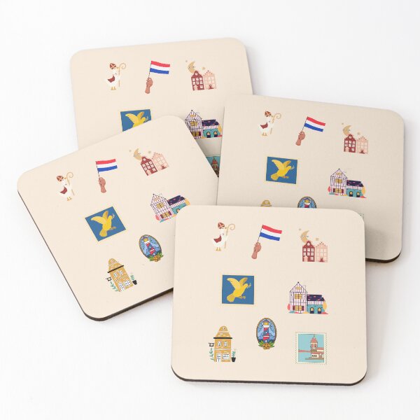 Item preview, Amsterdam Icons — Dutch Culture Sticker Collection designed and sold by Yasmine Mohammed.