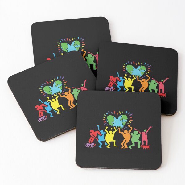Item preview, keith hearts haring designed and sold by Fellye.