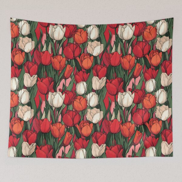 Item preview, Cute Tulip Texture - Hawaiian Flower Pattern   - Graduation Gifts for girlfriend designed and sold by RoyalStarsPatts.