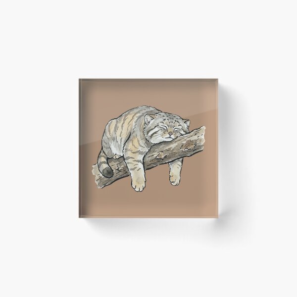 Item preview, Pallas Cat - Sleeping designed and sold by Tee-se Me More.