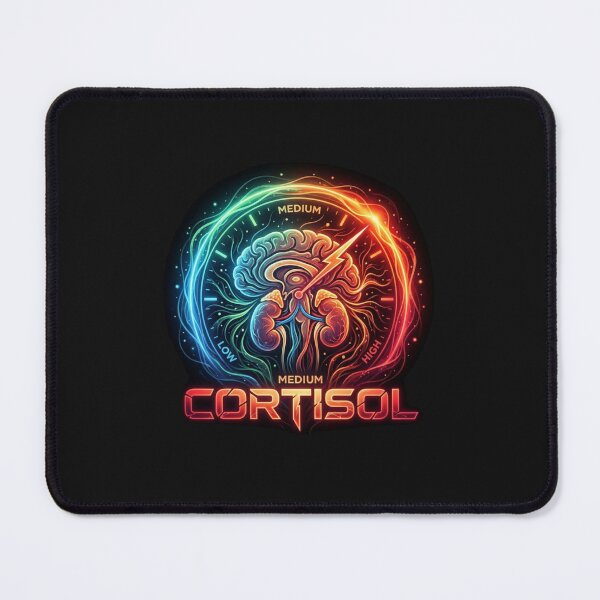 Item preview, Mind Body Cortisol Gauge Level Meter Art designed and sold by hilllhvdclark.