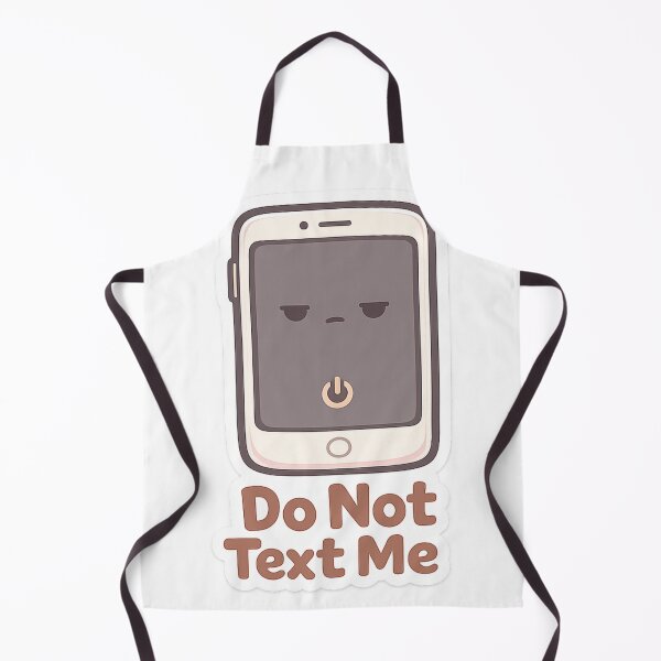 Item preview, Cute Phone Sticker "Do Not Text Me" Kawaii Anti Social Funny Minimal designed and sold by VibrantArtful7.
