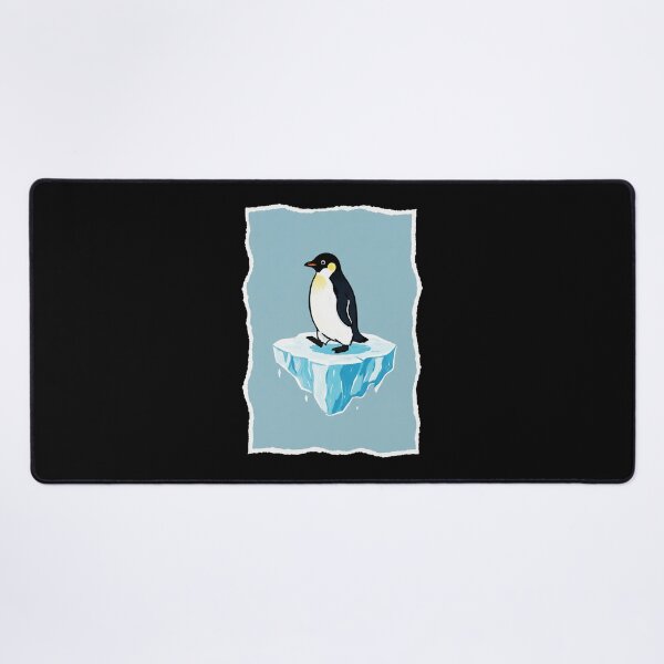 Item preview, Penguin on Iceberg Cute Minimal Illustration designed and sold by JordynLadukeg65.