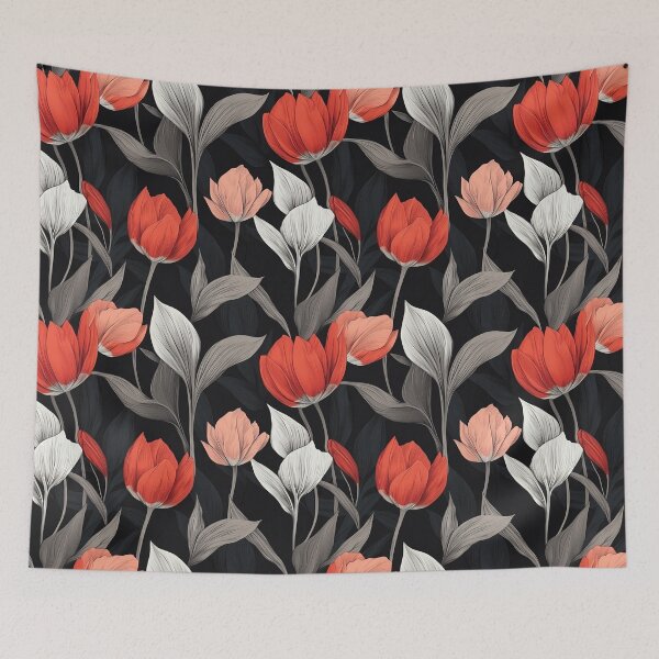 Item preview, Radiant Tulip Flower  - Birth Flower Pattern   - Graduation Gifts designed and sold by RoyalStarsPatts.