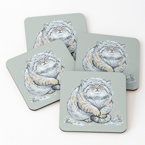 Item preview, Pallas Cat - Snow Covered designed and sold by Tee-se Me More.