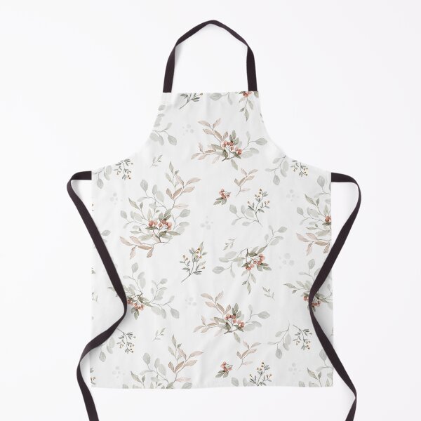 Item preview, Boho Watercolor Rowan Berries and Autumn Leaves Pattern designed and sold by SylaCreates.