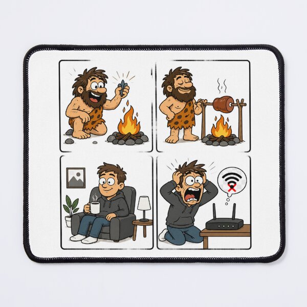 Item preview, Evolution Gone Wrong WiFi Panic designed and sold by Anantha's Studio.