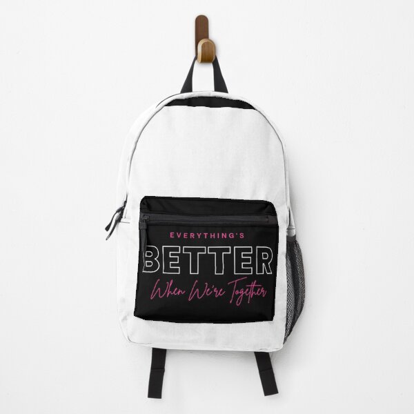 Item preview, Everything’s Better When We’re Together Romantic Love Quote T-Shirt Sticker designed and sold by DesignerThreads.