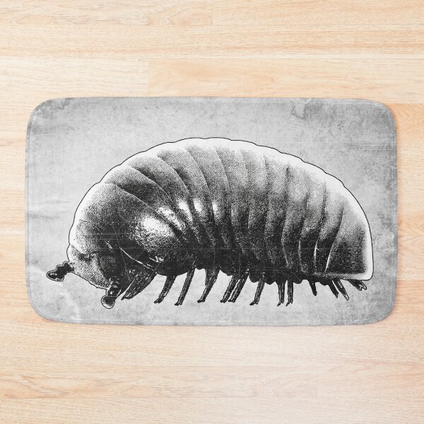 Item preview, Pill Bug Roly Poly Dark Nature Macro Etched Art designed and sold by Ghoul Enterprises.