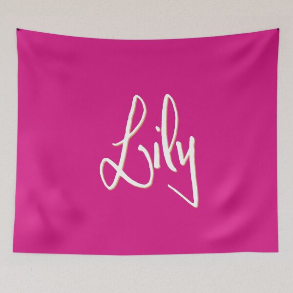 Item preview, LILY personalized type design designed and sold by CharlottePlaceArt.