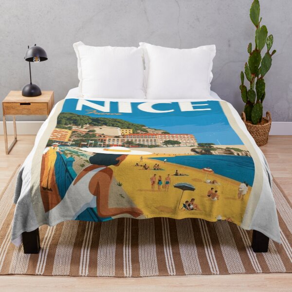 Item preview, Nice Beach in France designed and sold by matiasthomas.
