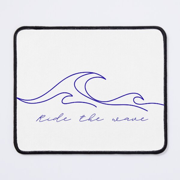 Item preview, Ride it out - ride the wave print designed and sold by BetterlifeXX.