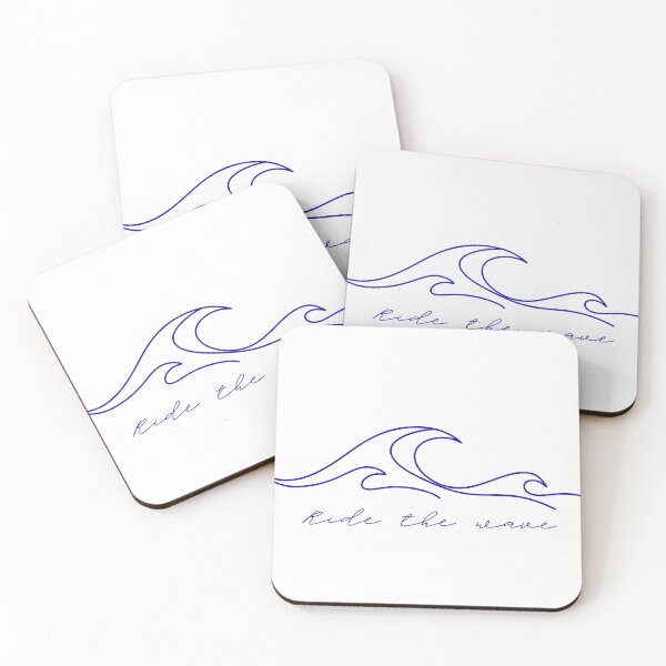 Item preview, Ride it out - ride the wave print  designed and sold by BetterlifeXX.