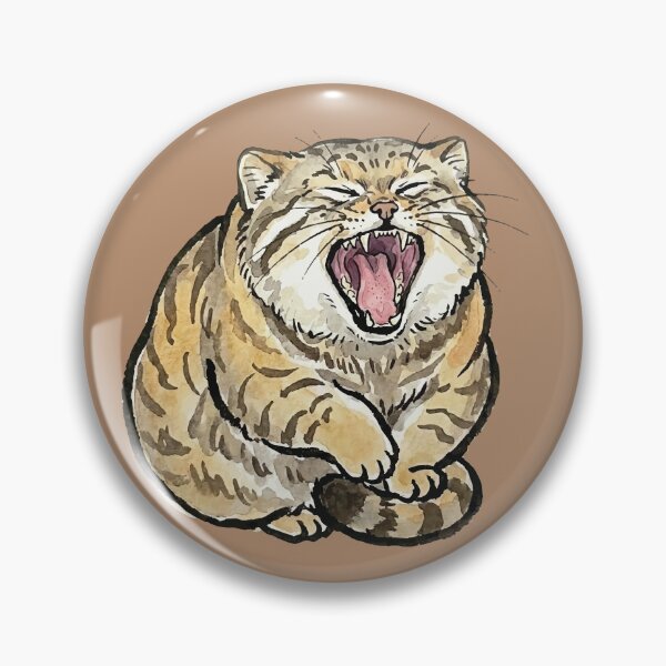 Item preview, Pallas Cat - Yawning designed and sold by Tee-se Me More.