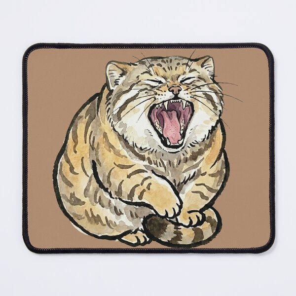 Item preview, Pallas Cat - Yawning designed and sold by Tee-se Me More.