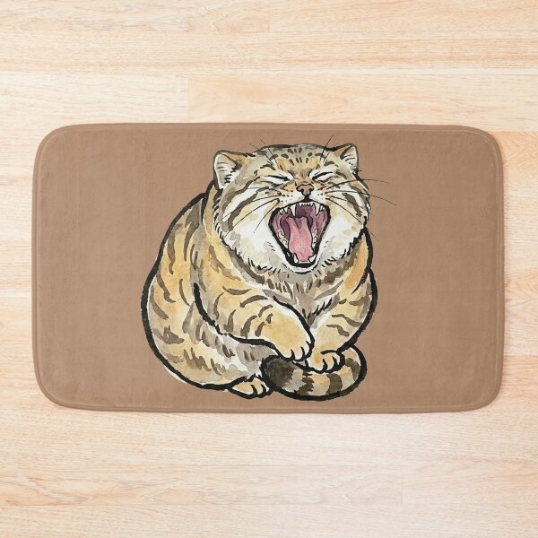 Item preview, Pallas Cat - Yawning designed and sold by Tee-se Me More.