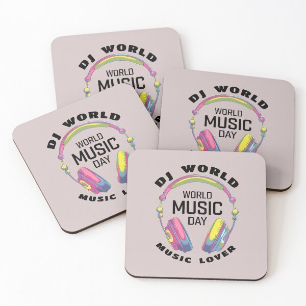 Item preview, Colorful Headphones - World Music Day  designed and sold by Art-Arcade6.