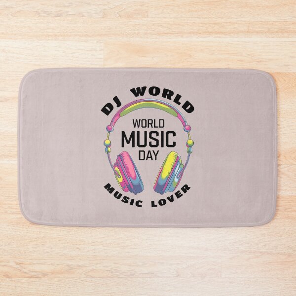 Item preview, Colorful Headphones - World Music Day  designed and sold by Art-Arcade6.