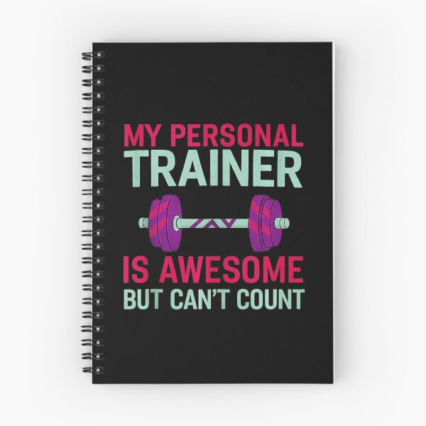 Item preview, My Personal Trainer Is Awesome But Can’t Count Funny Gym designed and sold by eliramaison.