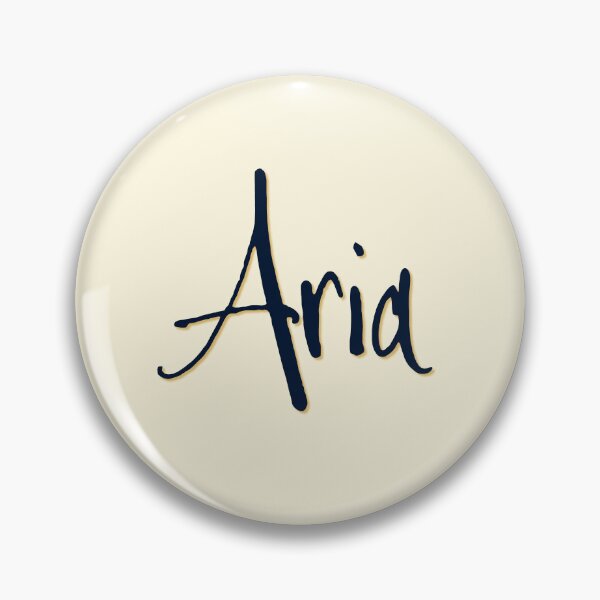 Item preview, ARIA personalized type design designed and sold by CharlottePlaceArt.