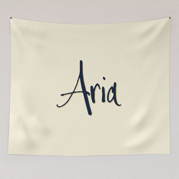 Item preview, ARIA personalized type design designed and sold by CharlottePlaceArt.