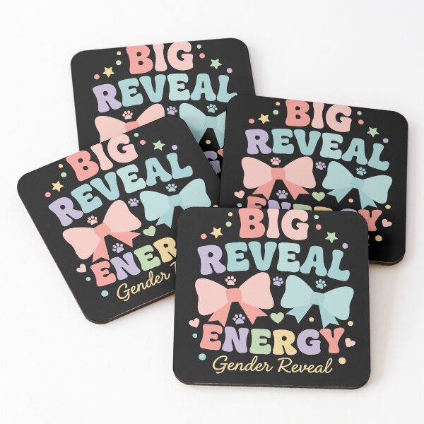 Item preview, Gender Reveal Big Reveal Energy Baby Shower designed and sold by LuminOrb.