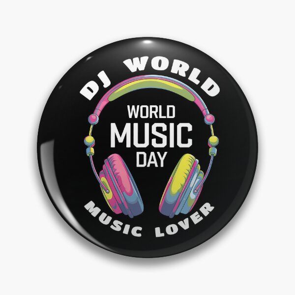 Item preview, Colorful Headphones - World Music Day  designed and sold by Art-Arcade6.