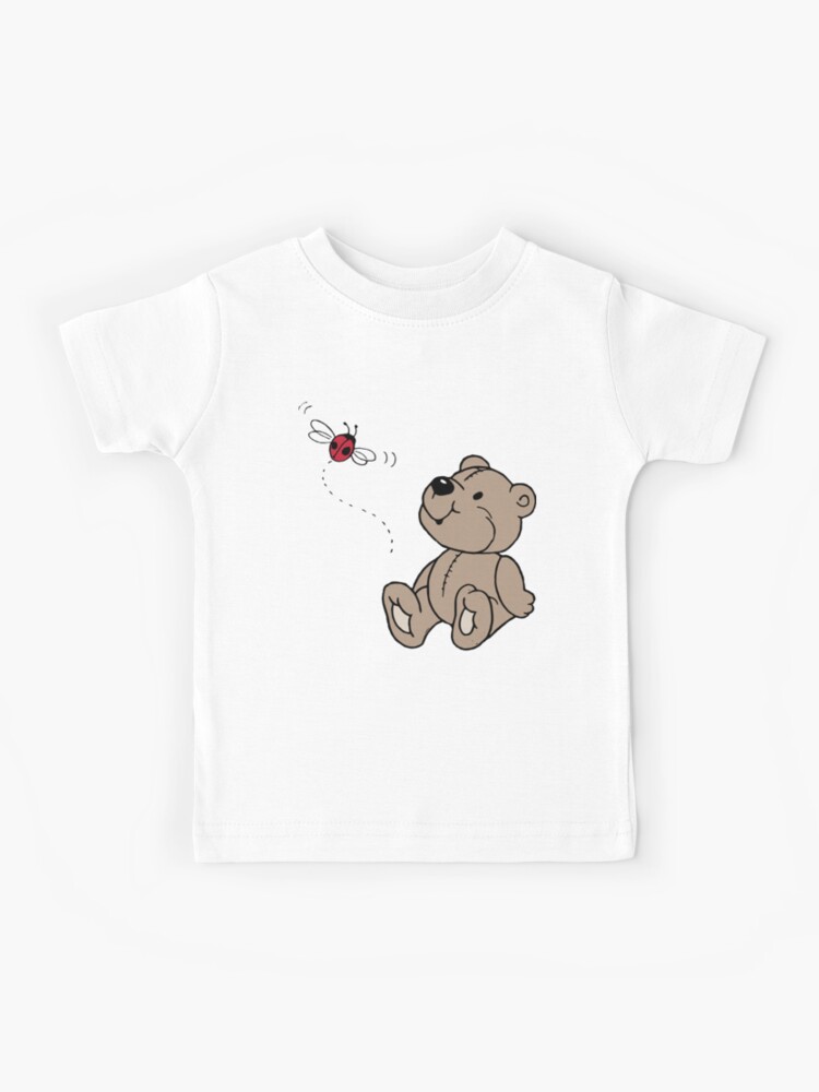 Drawn Teddy Bear organic jersey T-shirt