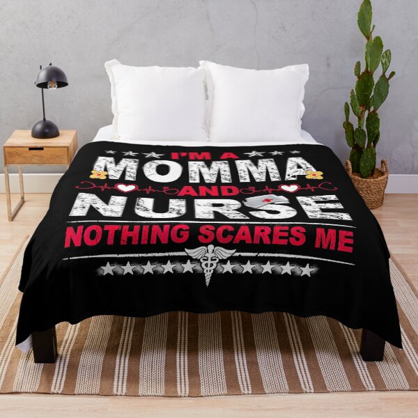 Artikelvorschau, Ich bin Mama und Krankenschwester. Nichts kann mich erschrecken. (Lustig) entworfen und verkauft von zamiokaline.