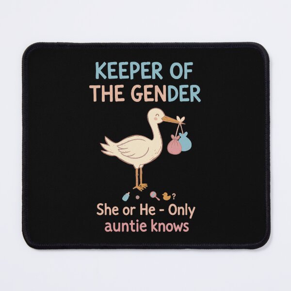 Item preview, Gender Reveal Keeper Of The Gender Auntie Knows designed and sold by LuminOrb.