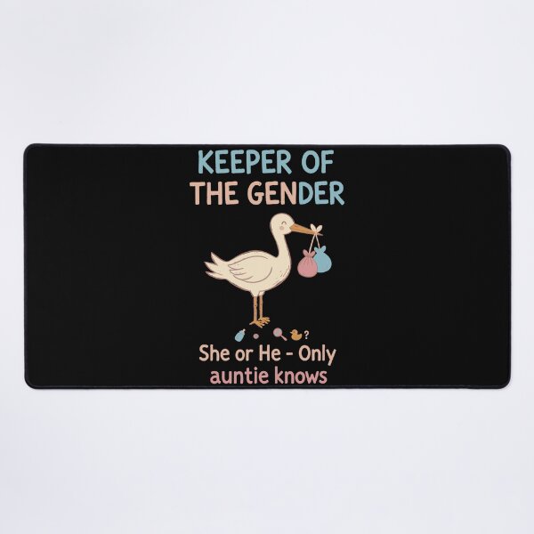 Item preview, Gender Reveal Keeper Of The Gender Auntie Knows designed and sold by LuminOrb.