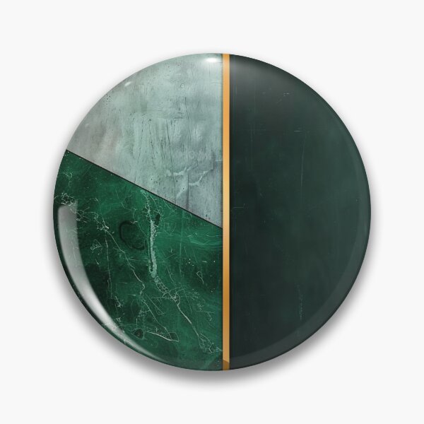 Item preview, Abstract emerald green gold design, modern minimalist structure designed and sold by CosmicGlyph.