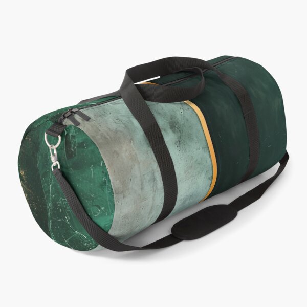 Item preview, Abstract emerald green gold design, modern minimalist structure designed and sold by CosmicGlyph.
