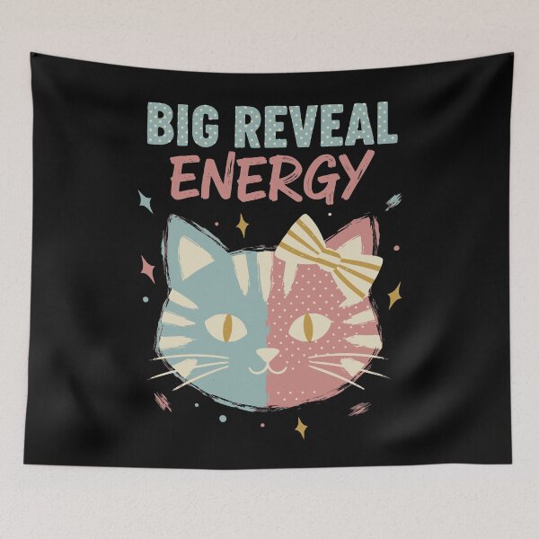Item preview, Gender Reveal Big Reveal Energy Baby Shower Party designed and sold by LuminOrb.
