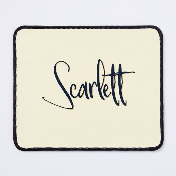 Item preview, SCARLETT personalized type design designed and sold by CharlottePlaceArt.