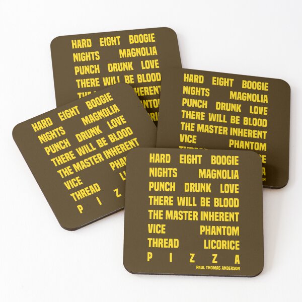 Item preview, Paul Thomas Anderson Filmography designed and sold by pureLinen.