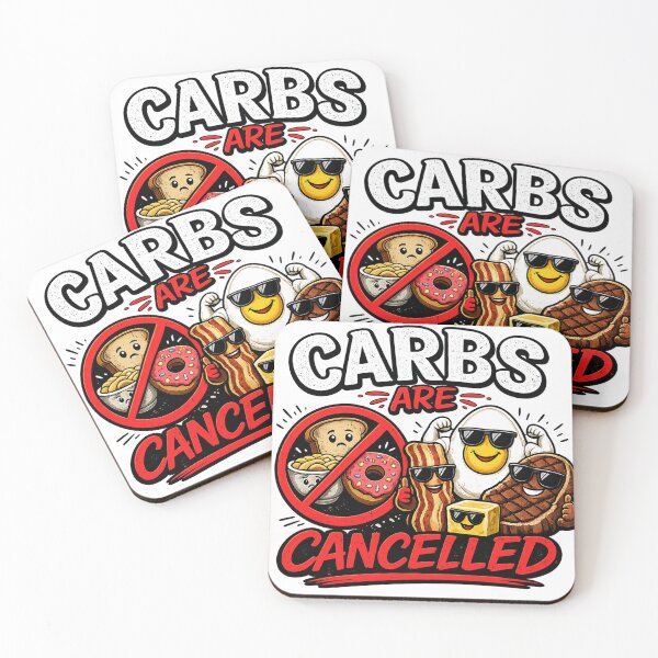 Item preview, Carbs Are Cancelled Funny Keto Low Carb Diet Graphic designed and sold by MyOwnLab.