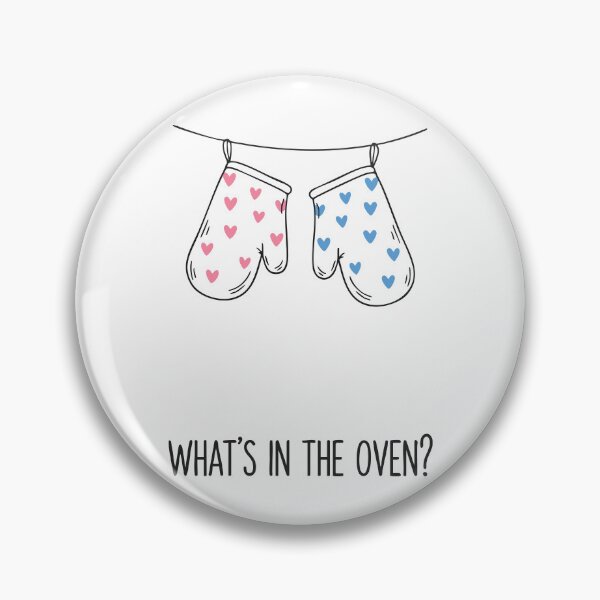 Item preview, Gender Reveal Whats In The Oven Baby Shower designed and sold by LuminOrb.