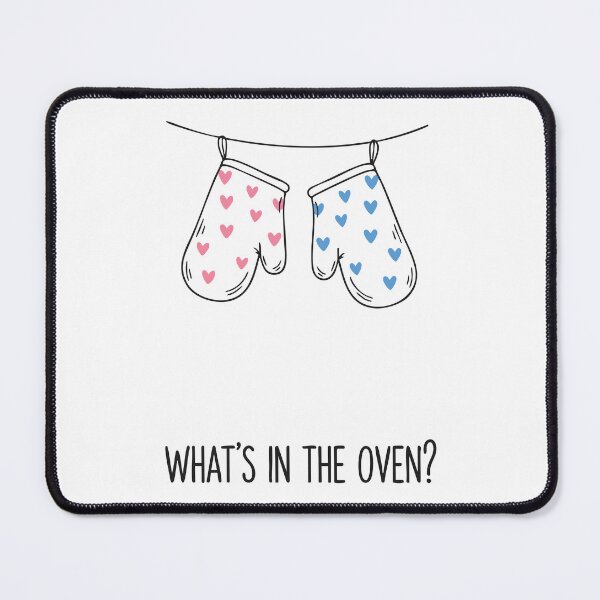 Item preview, Gender Reveal Whats In The Oven Baby Shower designed and sold by LuminOrb.