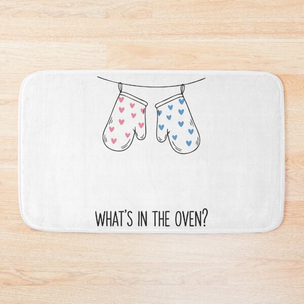 Item preview, Gender Reveal Whats In The Oven Baby Shower designed and sold by LuminOrb.