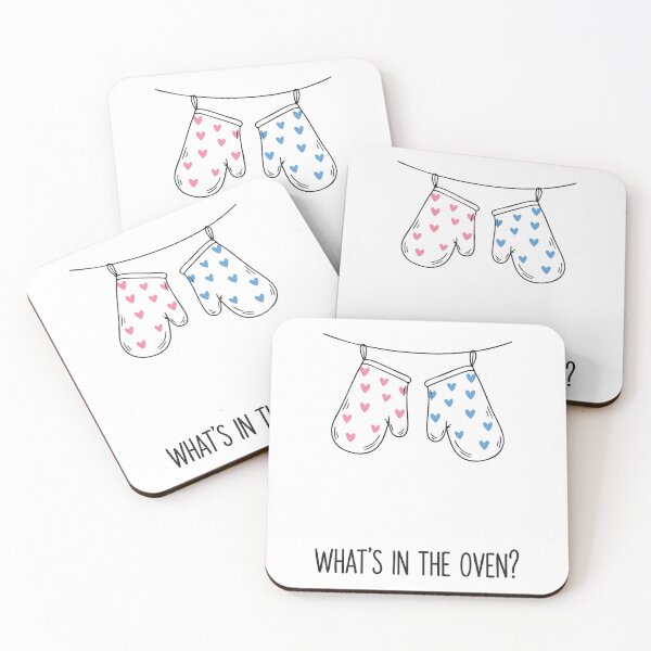 Item preview, Gender Reveal Whats In The Oven Baby Shower designed and sold by LuminOrb.