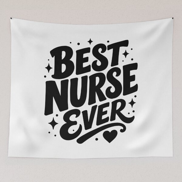 Item preview, BEST NURSE EVER - nurses day / week gift designed and sold by YNELENT.