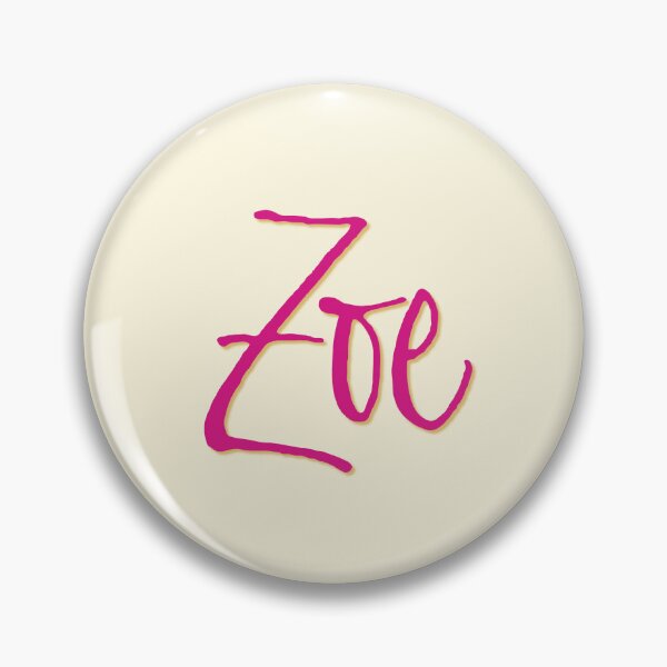 Item preview, ZOE personalized type design designed and sold by CharlottePlaceArt.