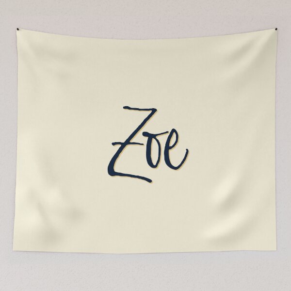 Item preview, ZOE personalized type design designed and sold by CharlottePlaceArt.